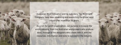 The Woolmark Company 宣布羊毛标志授权认证费用暂时下调50%